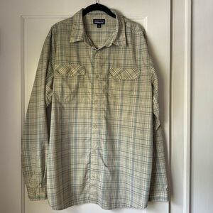 PATAGONIA Men's Long-Sleeved High Moss Shirt Size XL